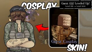 Aura Farming With The New Guest 1337 Cosplay Skin In Forsaken