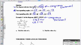 MN21   Apply Congruence and Triangles Section 4 2