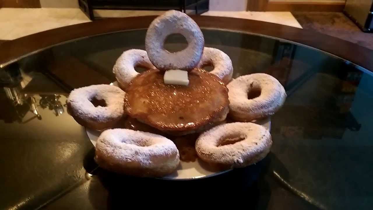 How Photo Staging Works Powdered Donut Pancake Surprise YouTube