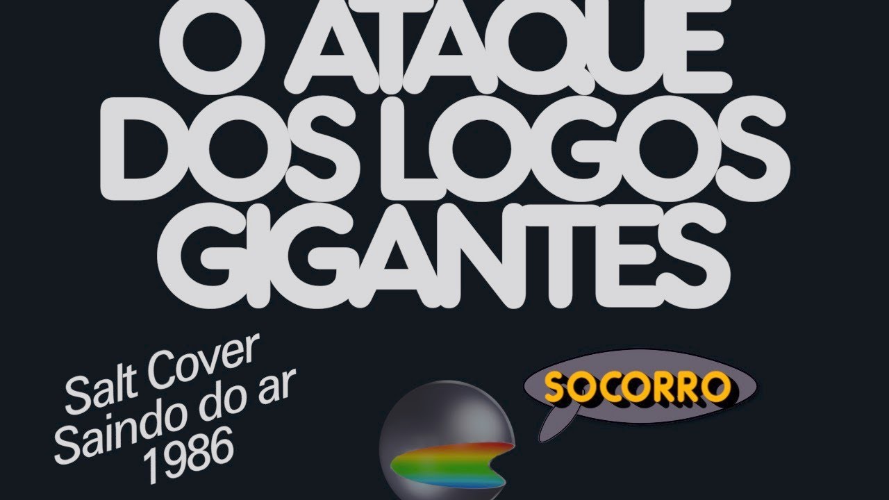 Salt Cover saindo do ar em 1986 com logos gigantes :P