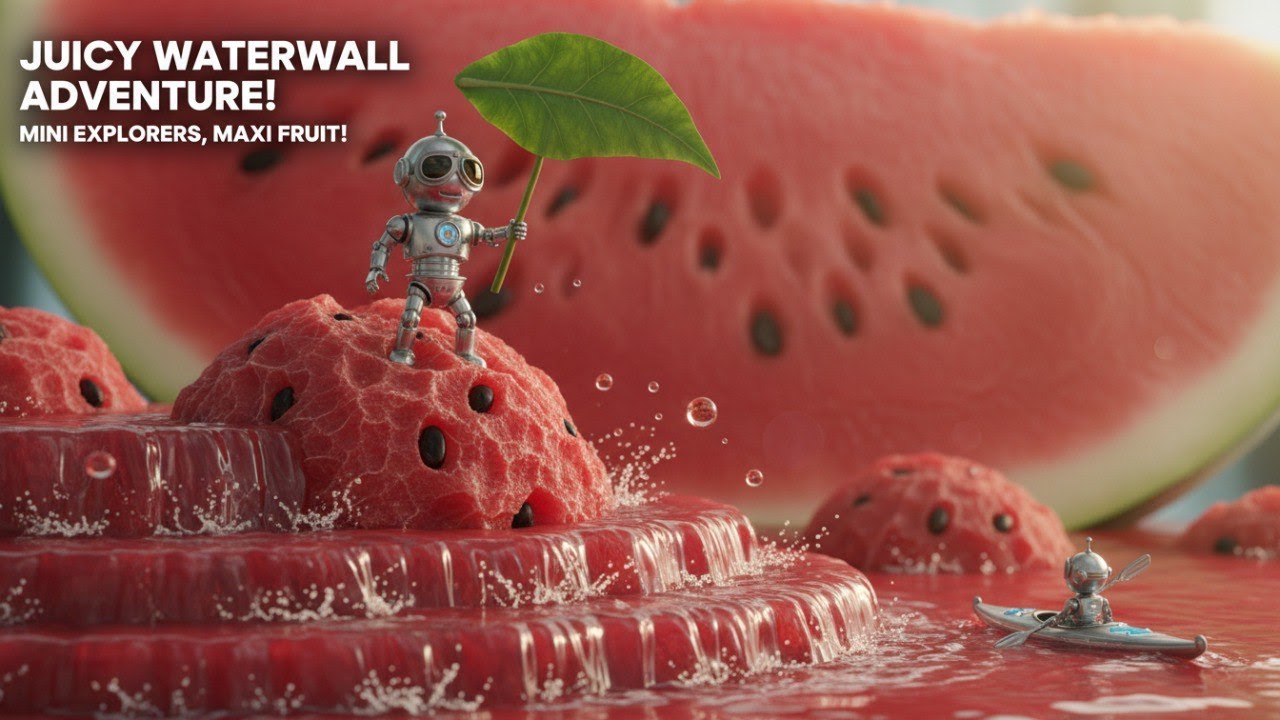Inside a Building-Sized Watermelon | Tiny Robot Army Extraction | Epic Scale