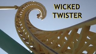 Wicked Twister Pivothead POV Cedar Point Roller Coaster Front Seat On-Ride Intamin Launched Impulse