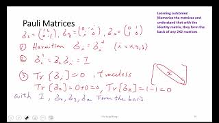 L4-4 Pauli Matrices Part I