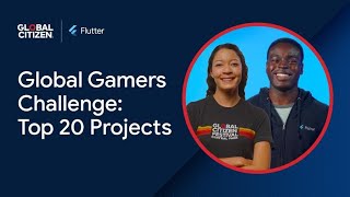 Top 20 finalists from the #GlobalGamers Challenge