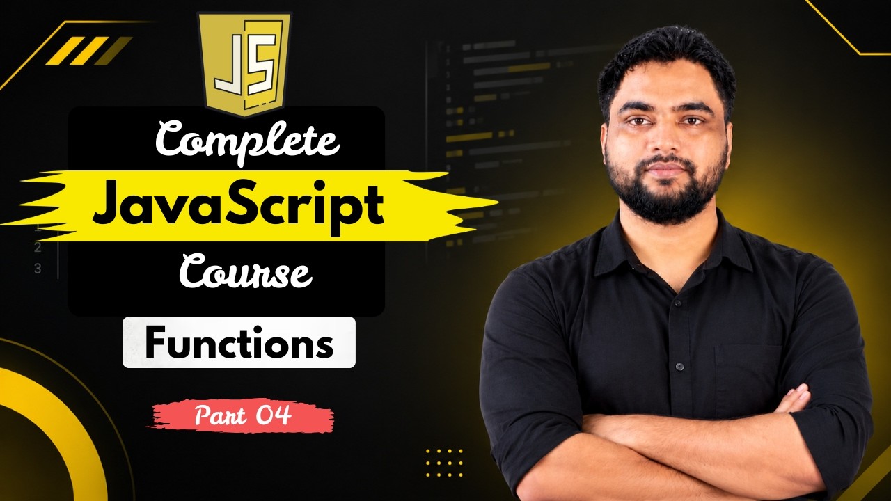 JavaScript Functions in Hindi 🔥 | Functions in JavaScript for Beginners ...