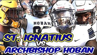 11-time division i state champion st. ignatius collided with defending
champ archbishop hoban in a battle for ohio football supremacy. img
academy | ja...