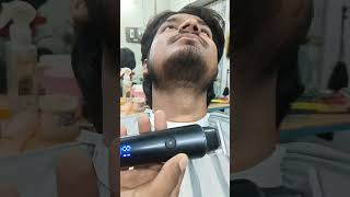 #long hair styles ✂️ Farid's salon short video #Trimmed shave beard styles ✂️