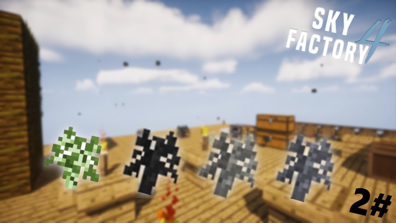Minecraft Skyfactory 4 - Ep 2 - YouTube
