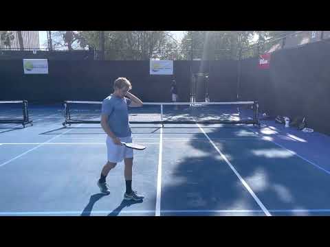 Part 2 Pro Pickleball Singles. Troy Akin (6.3) vs. James Thorp (5.9) with Secret tips