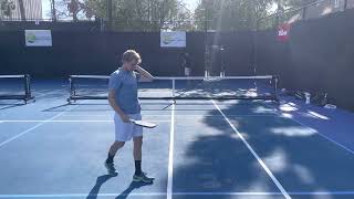 Part 2 Pro Pickleball Singles. Troy Akin (6.3) vs. James Thorp (5.9) with Secret tips