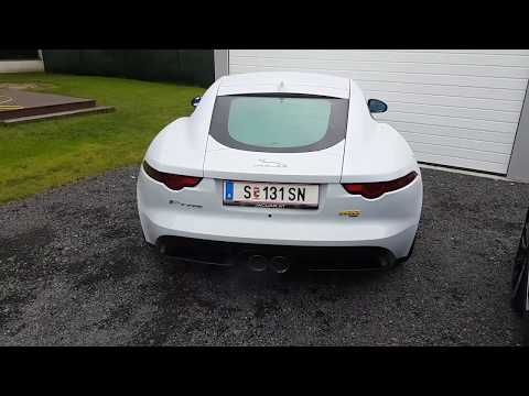 Jaguar F-TYPE 400 Sport AWD Coupé - cold start