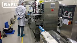 chocolate packaging machine, chocolate wrapping machine, high speed flow wrapper,flow wrapper