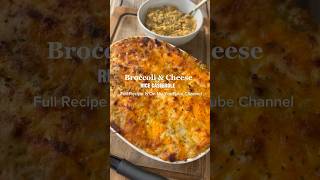 BROCCOLI & CHEESE RICE CASSEROLE