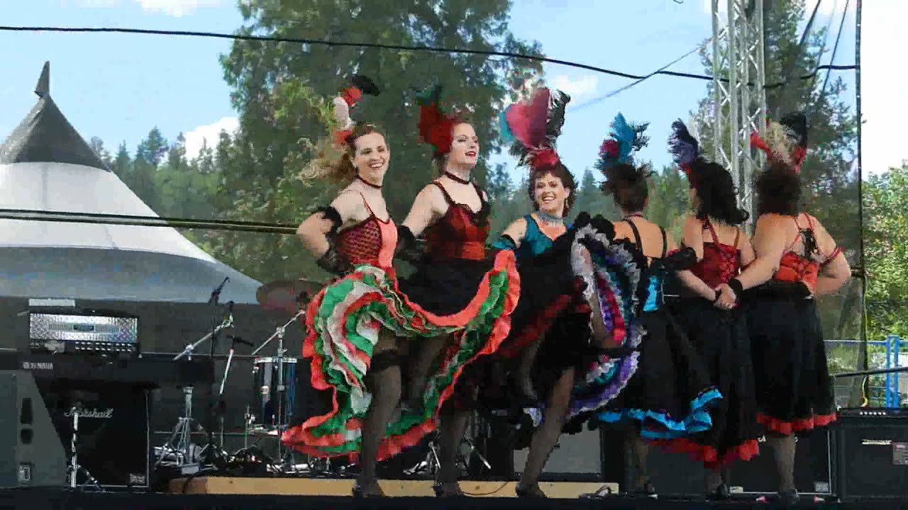 Golden Spike days Festival Can Can Dance