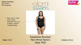 Elomi Swim Essentials Style 7502 Big Girls Dont Cry Anymore