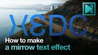 How To Create A Mirror Text Effect  in VSDC
