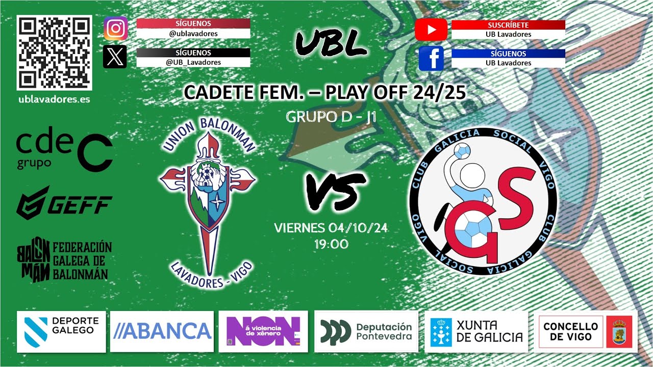 PLAY OFF CF 24/25 - GR.D ANUBIA UB LAVADORES - ALÚZ ENERGÍA GALICIA ...