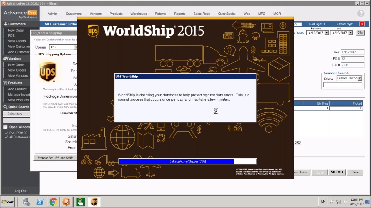 Courier Integrations (UPS, FEDEX) in AdvancePro - YouTube