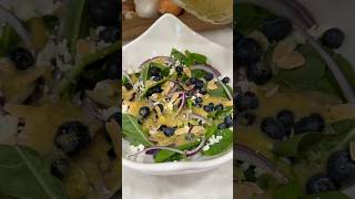 Arugula Salad with Peach Vinaigrette
