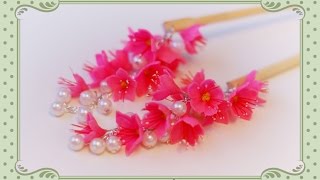 Мастер-класс лепим сакуру Мастер-класс лепим сакуру