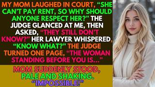 My Mom Mocked Me In Court: “Why Should Anyone Respect Her” .Until The Judge Revealed Who I Was…
