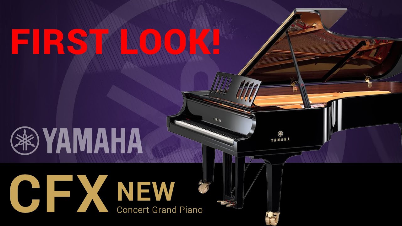 FIRST LOOK! The NEW Yamaha CFX 9' Concert Grand Piano 