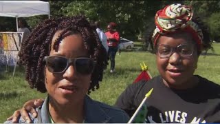 New Yorkers gather at Juneteenth celebrations