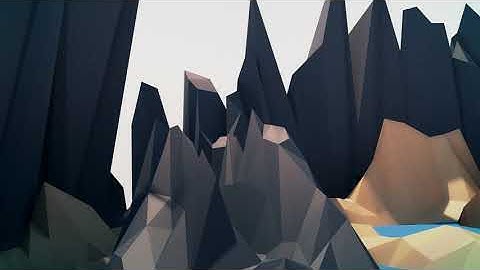 Paradise - LowPoly Intro - Motion Graphics