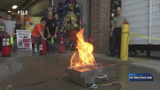 Learn how to stay safe during fire prevention week
