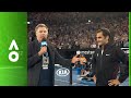 Will Ferrell interviews Roger Federer live on Rod Laver Arena | Australian Open 2018