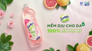[Demo] Sunlight Mềm Dịu Với Da Tay, 100% Thành Phần Làm Sạch Gốc Thực Vật