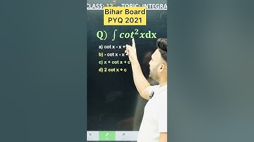 Bihar Board PYQ 2021  || Integration Chapter 7 Class 12 Board Exam 2025 NCERT