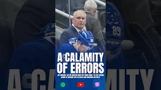 Jay Rosehill on the Collapse of the Maple Leafs and Their Current State #leafsforever