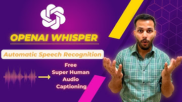 How To Make Free Audio Captions With Super Human Accuracy - OpenAI Whisper