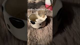 Rice Powder Face Scrub #youtube #ytshorts #diy #fyp