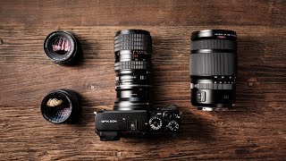 Are these affordable lenses good enough for Fuji GFX?