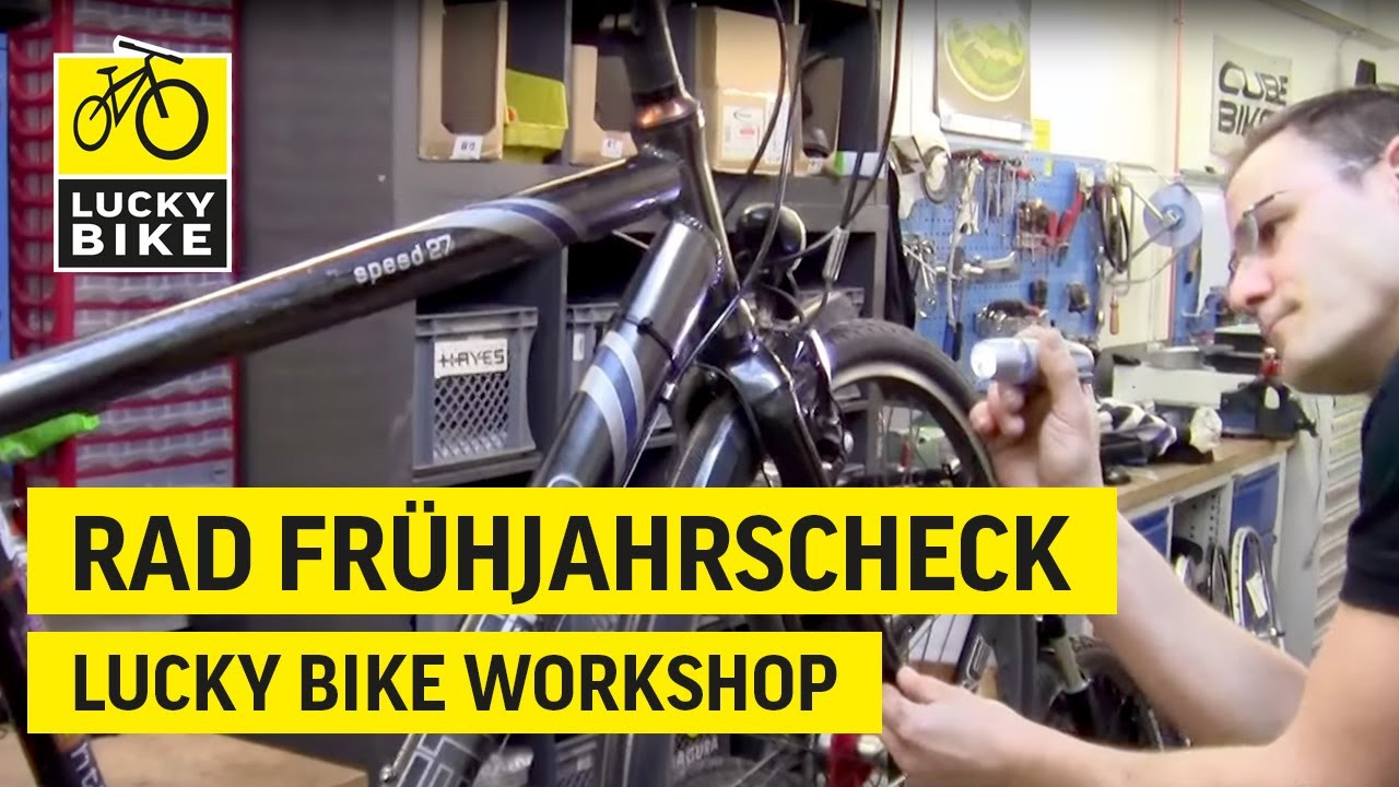 Frühjahrscheck am Fahrrad YouTube