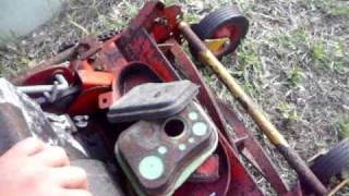 Self Propelled Reel mower bought from craigslist