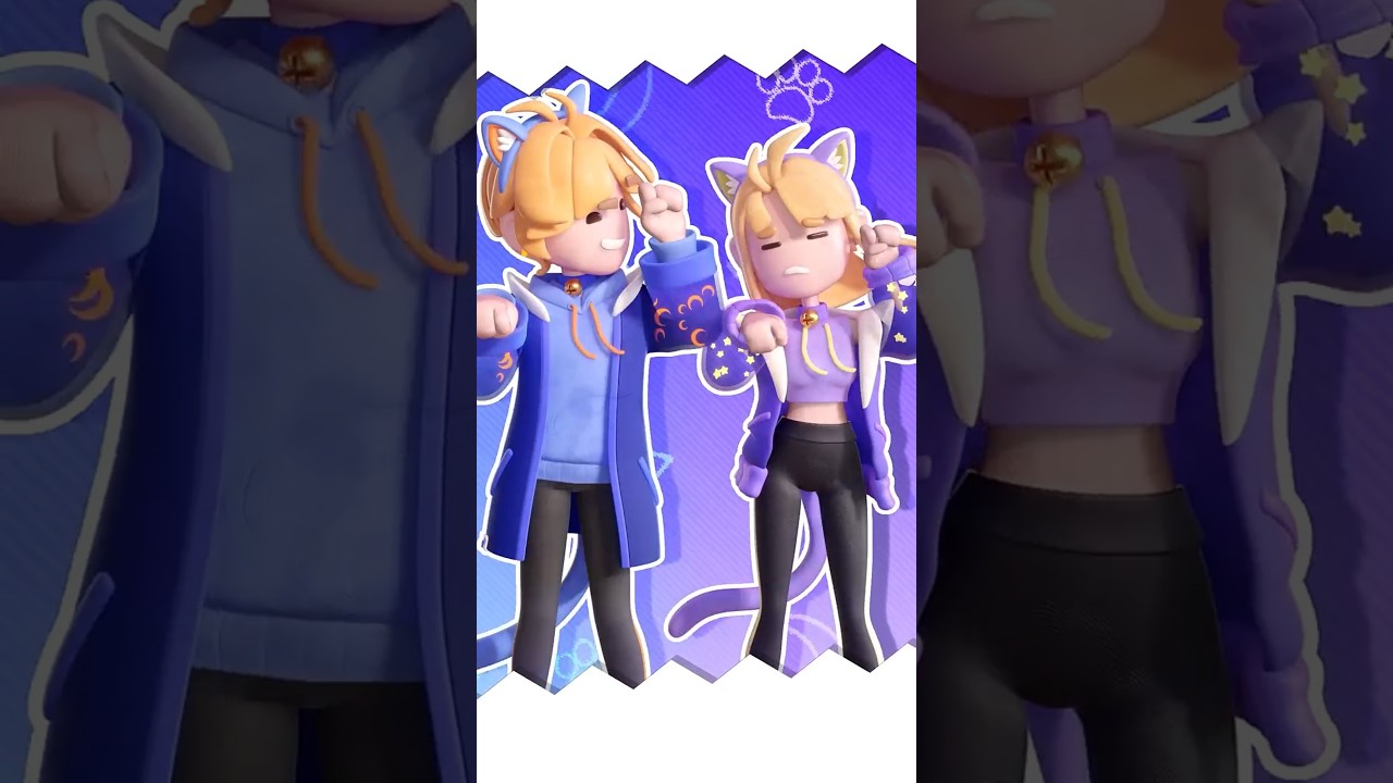 sad cat dance 🌙😿⭐ #shorts #animation #blender