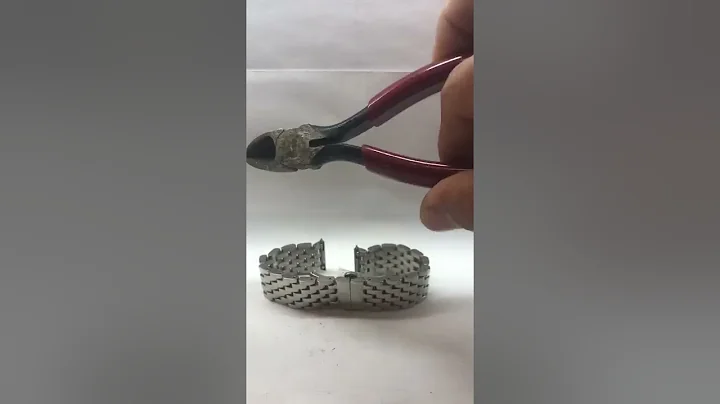 how to remove a link michele band stainless stele ...