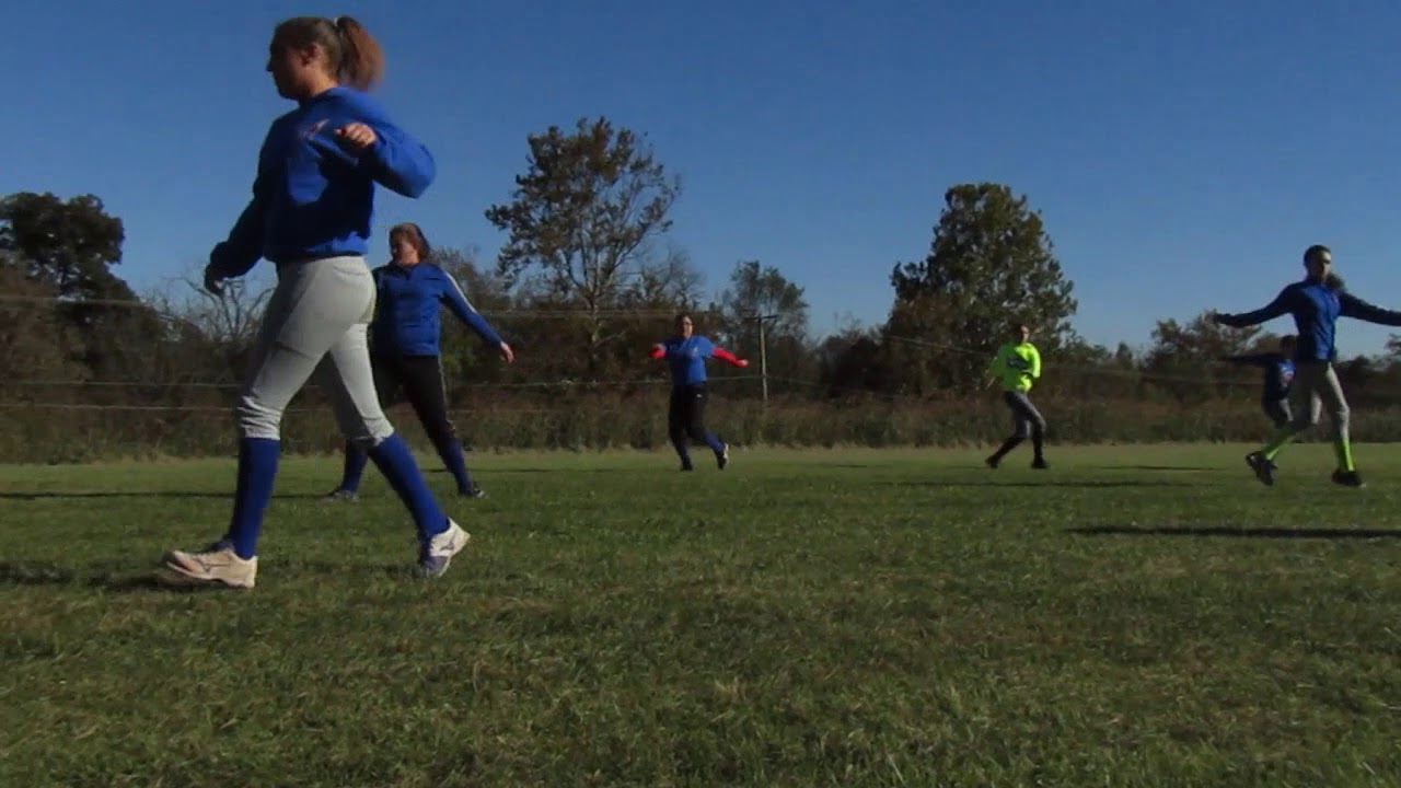 MCHS Softball Dynamic Warm Ups YouTube