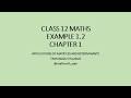 12th maths chapter 1 example 1.2 | matrices and determinants | tn samacheer | @mathwith_sam