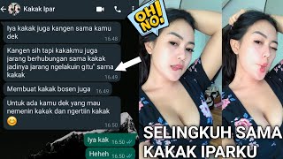 SELINGKUH SAMA KAKAK IPAR NGAJAK KE HOTEL| CHAT STORY