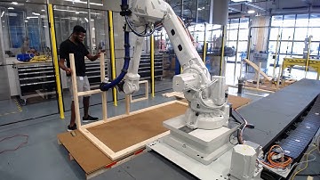 Human-Robot collaborative construction; "Tight Squeeze" prototype