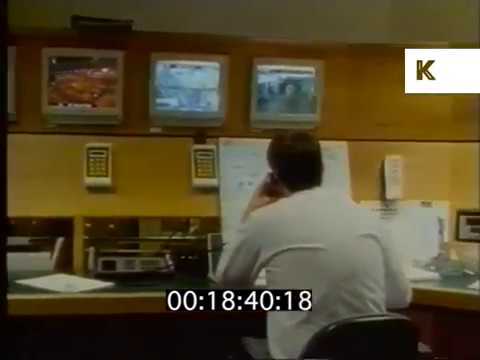 1980s Cctv Control Room Youtube