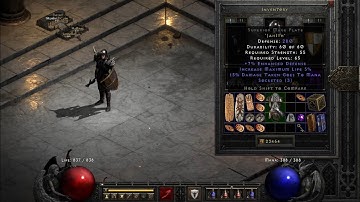 Making Enigma Runeword in Diablo 2 Resurrected