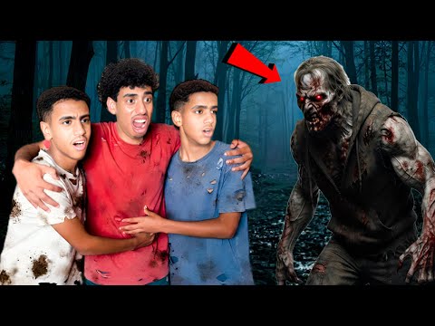 I Turned Simo Into a Terrifying Zombie and Scared My Twin Brothers in the Forest at Night! 😱🧟‍♂️