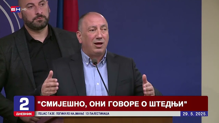 Opozicija traži Posebnu sjednicu NSRS o stanju u javnim preduzećima -Minja Savanović u Dnevniku BNTV