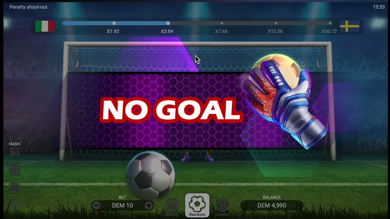 Penalty shootout dinero