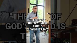 THE SUM OF GOD’S WORD IS TRUTH #jesus #bible #truthseekers